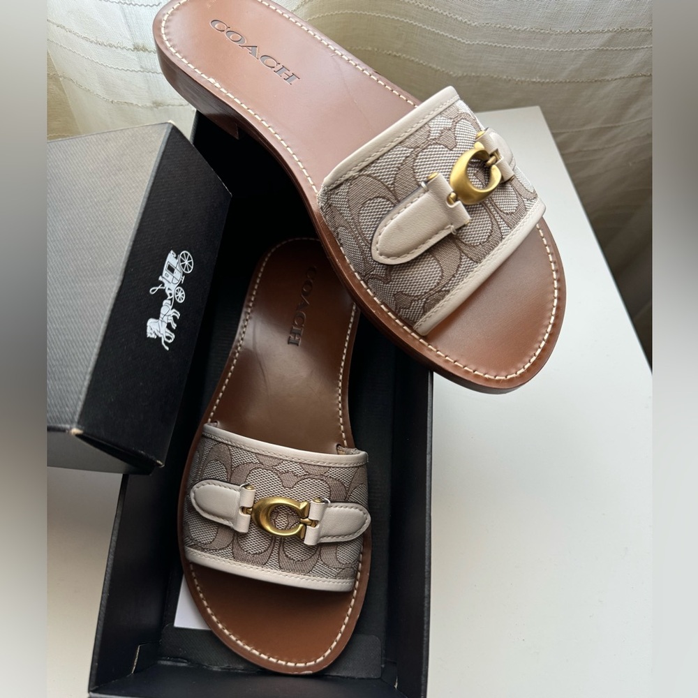 Coach Ina Jacquard Sandal, women’s 8 (US)